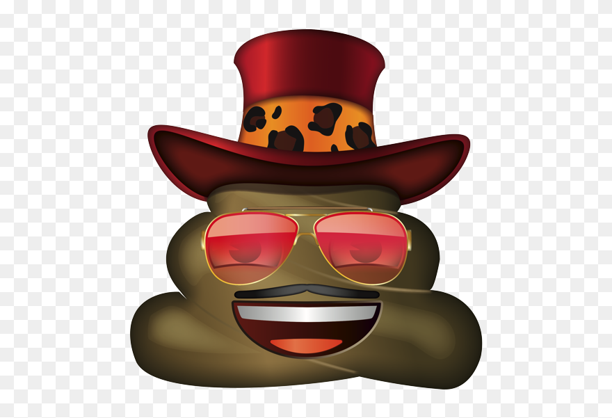 Poop Emoji With Wings Clipart