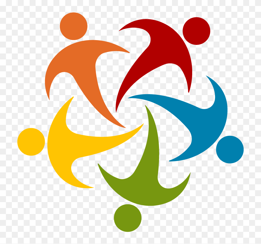 Circle Stick People Black No Border Clip Art At Clkercom - People In A Circle Png Transparent Png