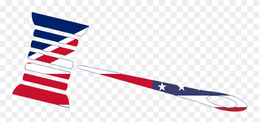 Transparent Fashion Law Institute Gavel And Spool Of Clipart