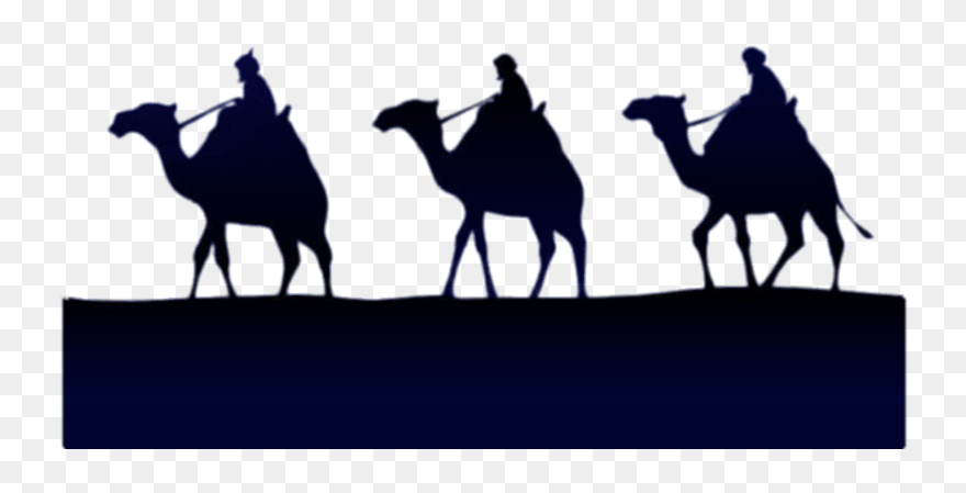 Epiphany Three Kings On A Camel Transparent Png Clipart