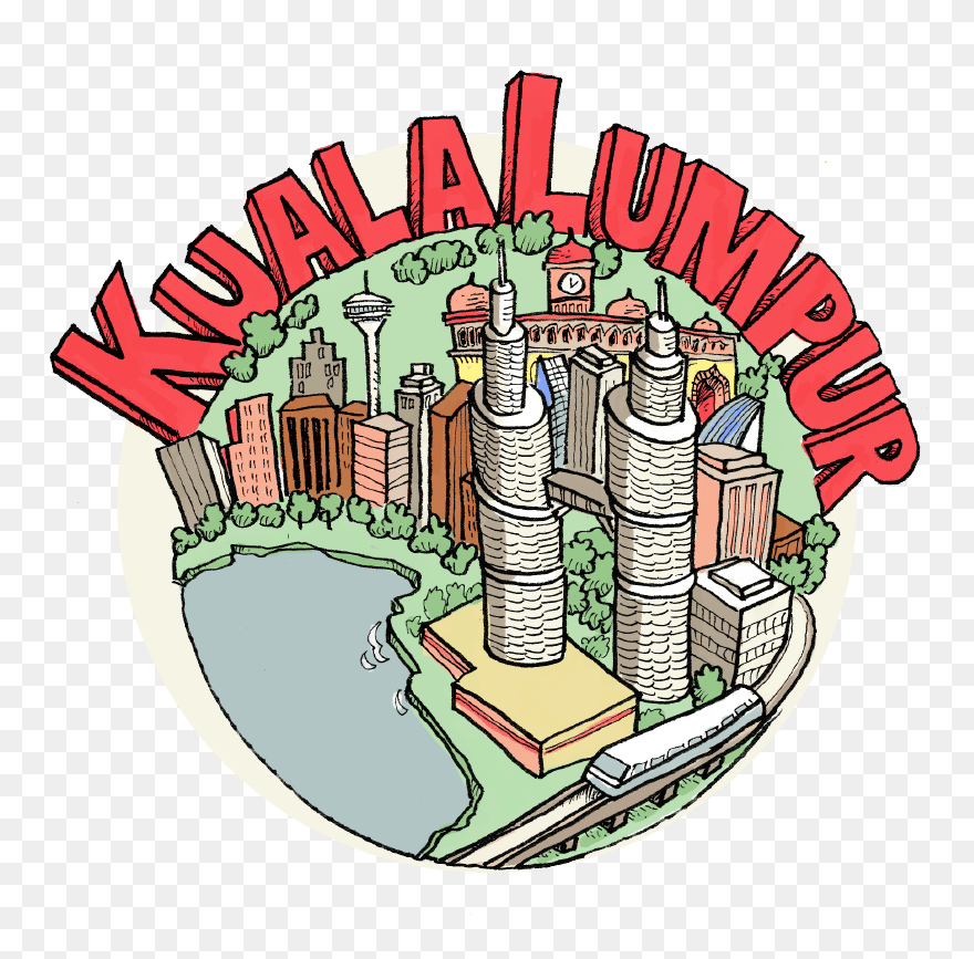 Kuala Lumpur - Illustration Clipart