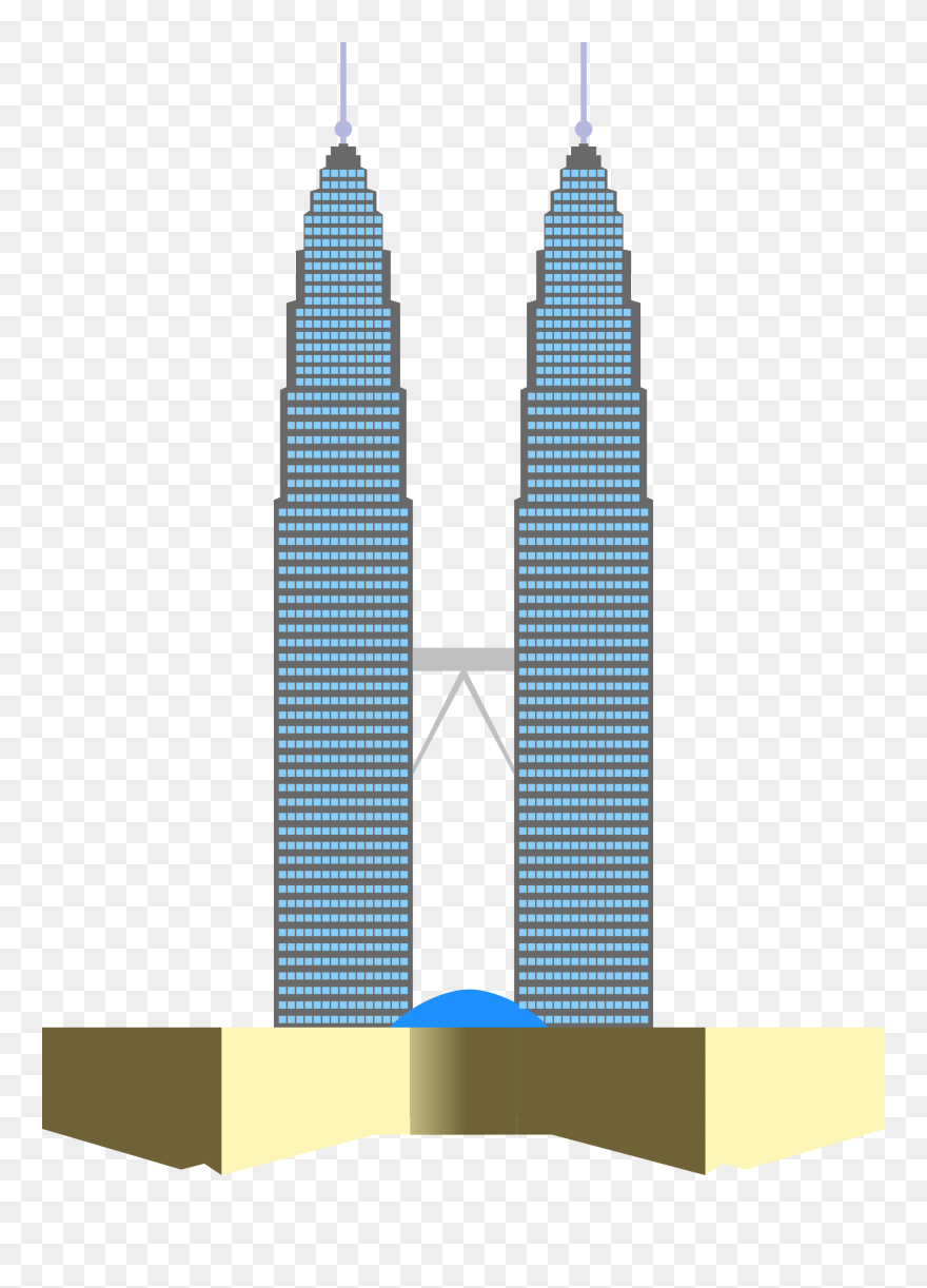 Twin Towers Clipart - Twin Tower Clipart - Png Download