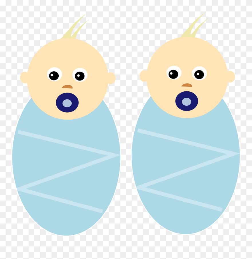 Twin Boys Clipart - Png Download