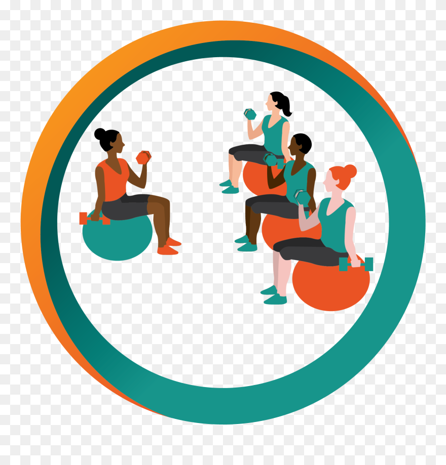 Group Exercise Professional Development For Personal Clipart