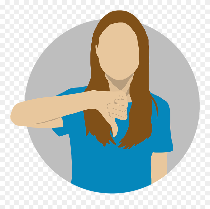 Dislike Thumb Transparent Clipart