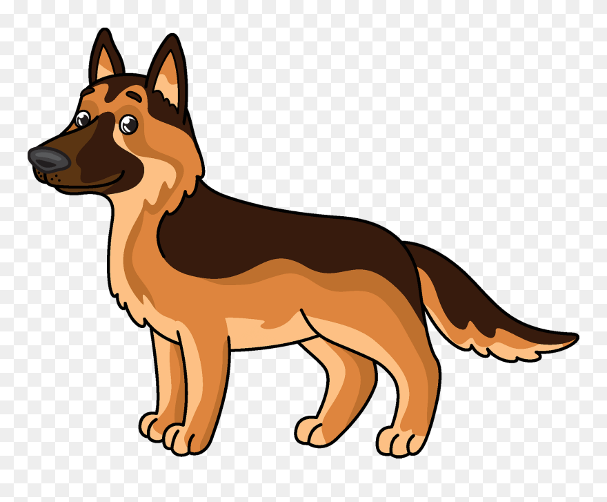 German Shepherd Clipart - Png Download