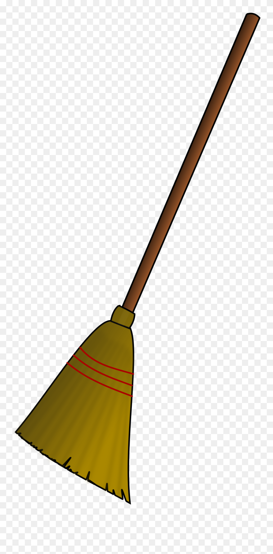 Transparent Broom Cartoon Clipart