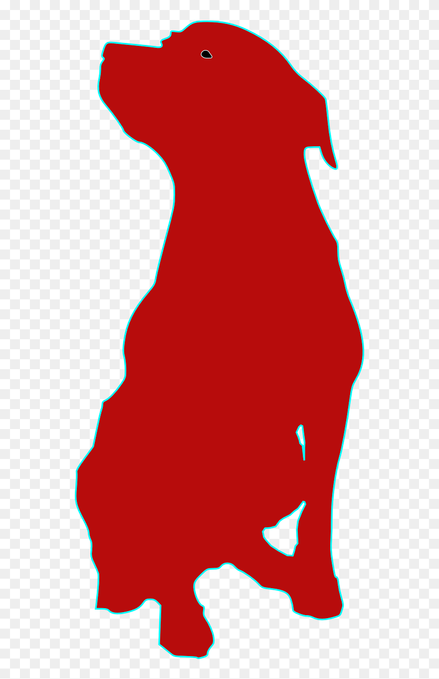 Transparent Sitting Dog Silhouette Png - Transparent Dog Silhouette Sitting Clipart