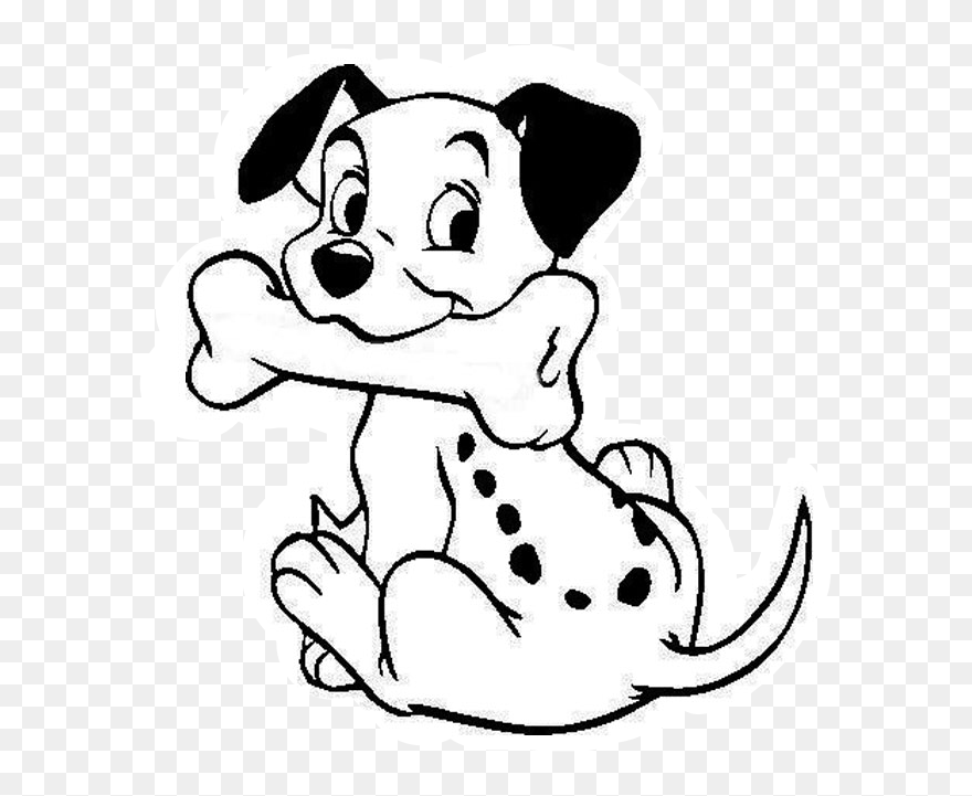 Download Ftedogs Dog Disney 101 Dalmatians Dalmatians - Disney 101 Dalmatians Drawing Clipart
