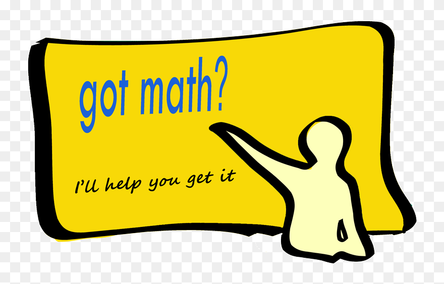 Got Math I"ll Help You Get It - Clipart Math Tutoring - Png Download