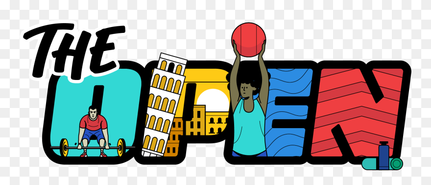 Crossfit The Open 2020 Clipart