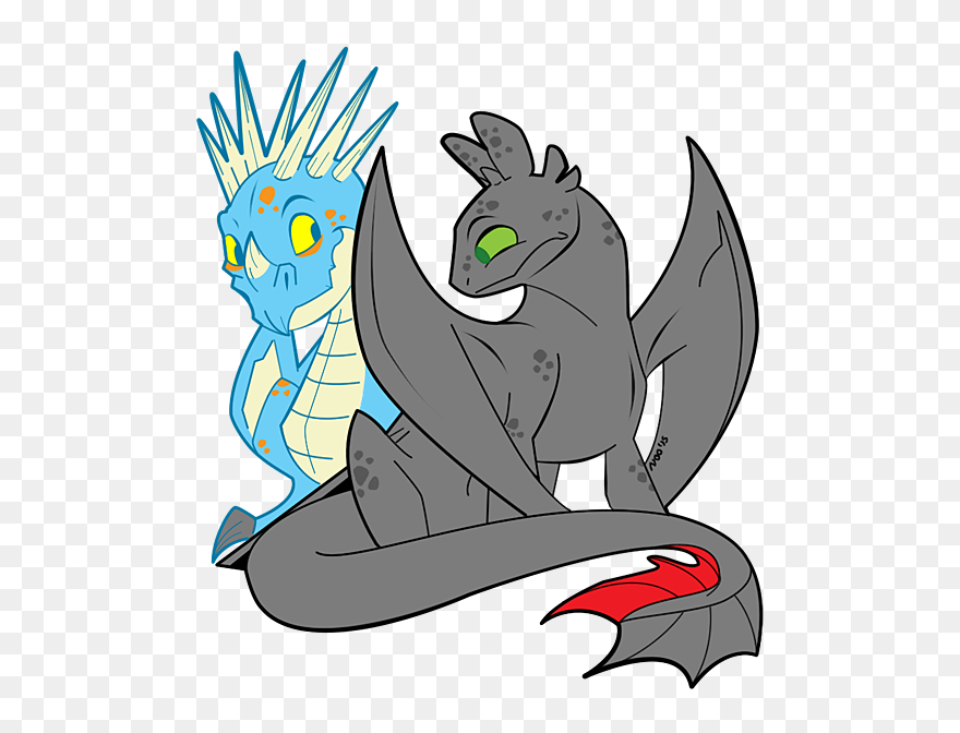 Toothless Drawing, Picture - Dragons Toothless X Stormfly Clipart