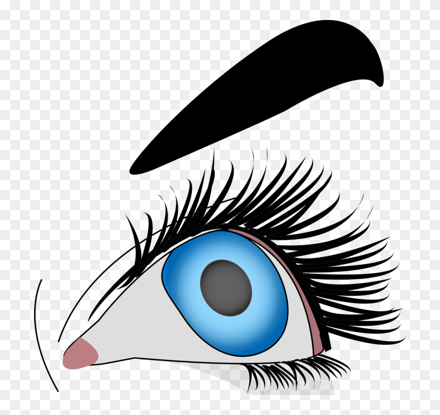 Eye,organ,eyelash - Drawing Eye Computer Clipart