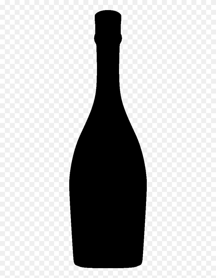 Transparent Wine Bottle Clipart Png - Glass Bottle