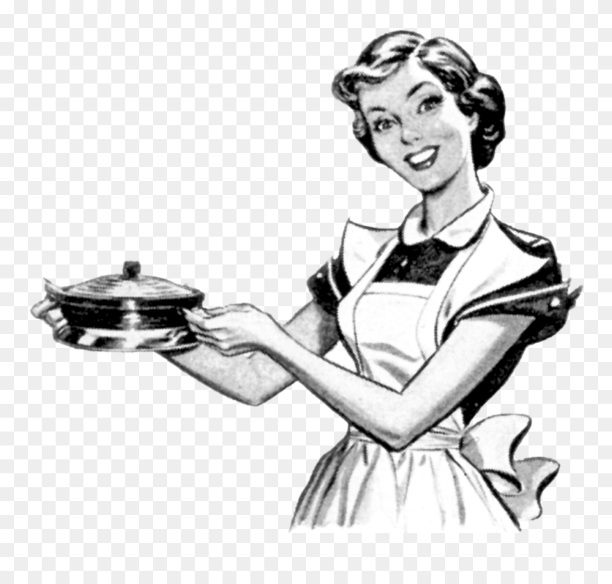 Woman Cooking Clipart - Png Download