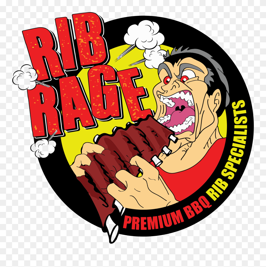 Rib Rage - Cartoon Clipart