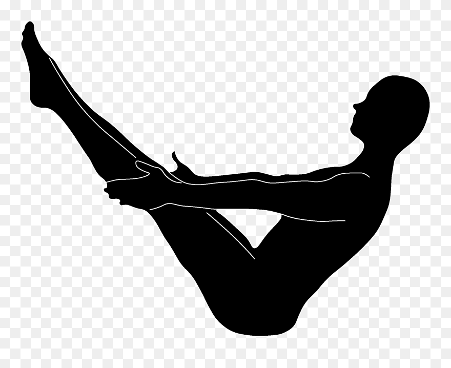 Boat Pose Clipart - Png Download