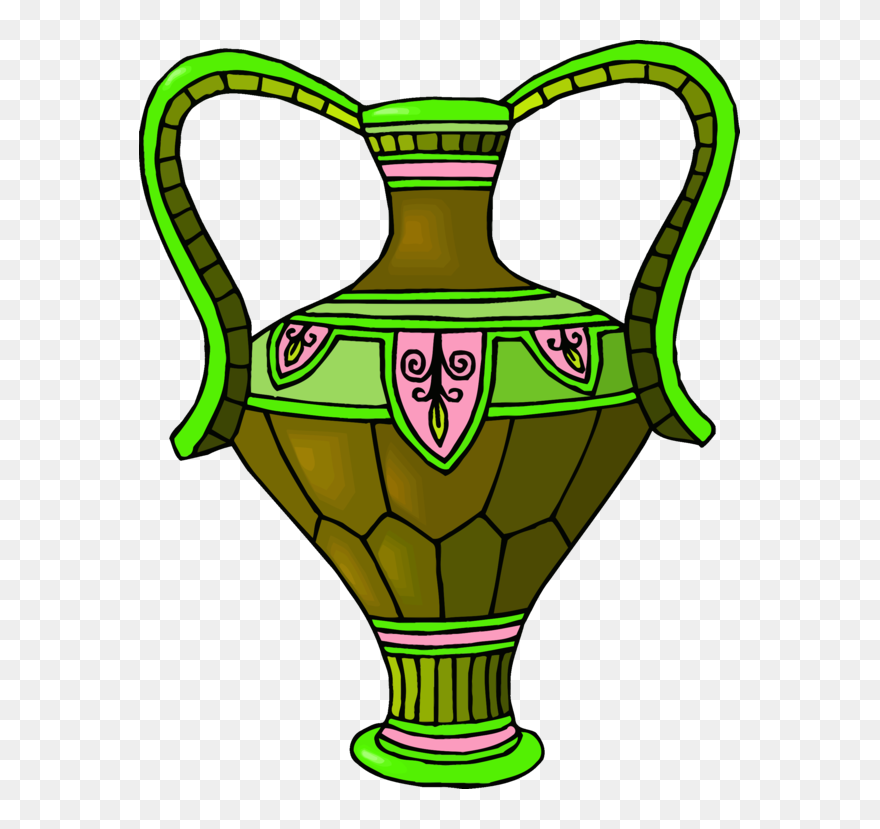 Green,vase,jug - Artifact Clipart Clear Background - Png Download