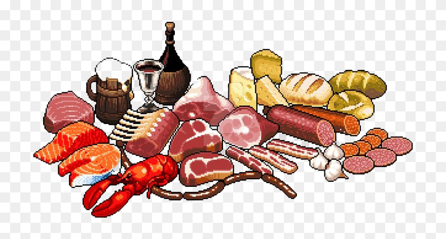 Feast Png Pic - Pixel Art Feast Clipart