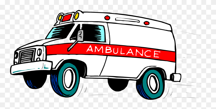 Ambulance Paramedic Clip Art - Clip Art Ambulance - Png Download