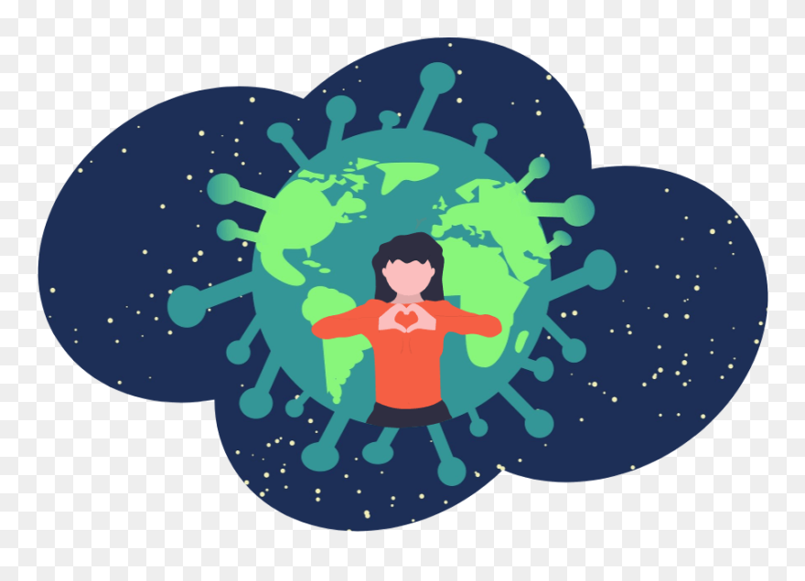 Coronavirus And Climate Change Clipart