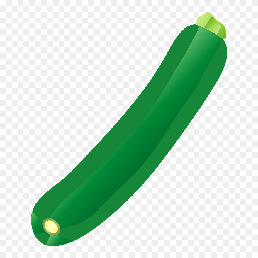 Zucchini Vegetable Clipart - Png Download