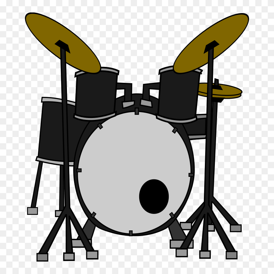 Drums Drummer Clip Art - Drums Clipart - Png Download
