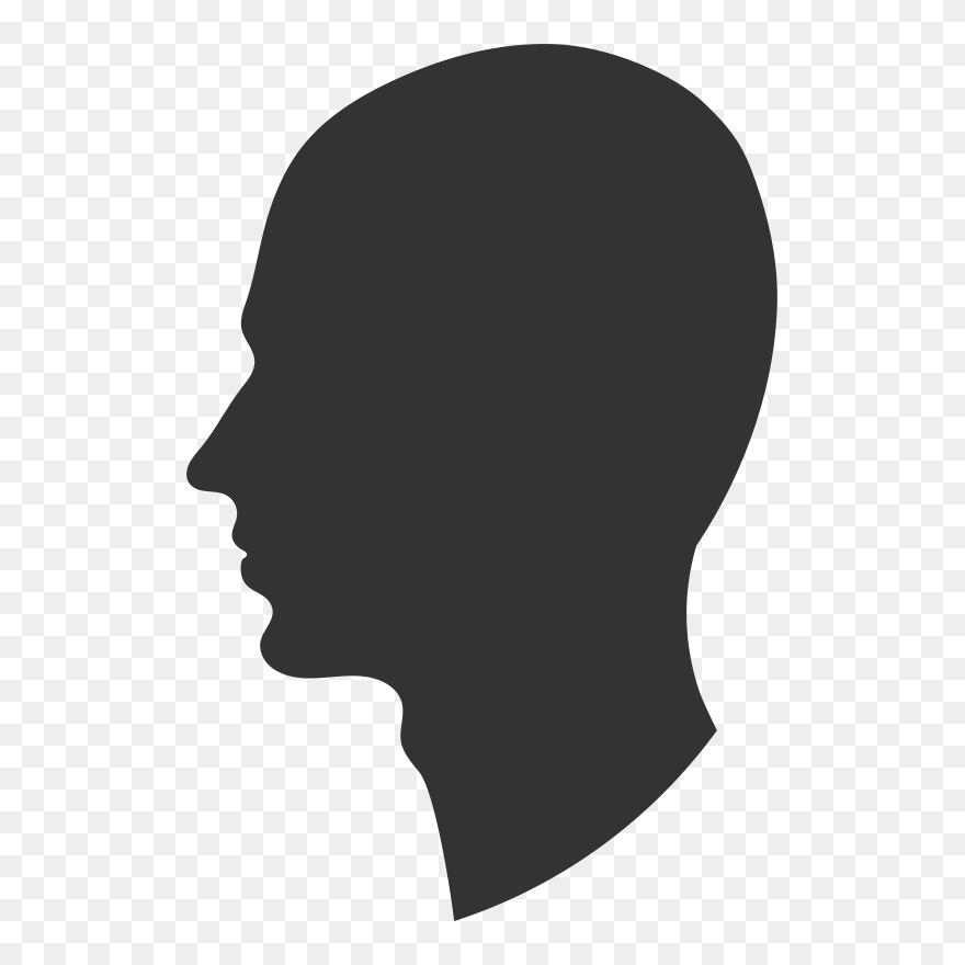 Thumb Image - Side Face Clipart - Png Download