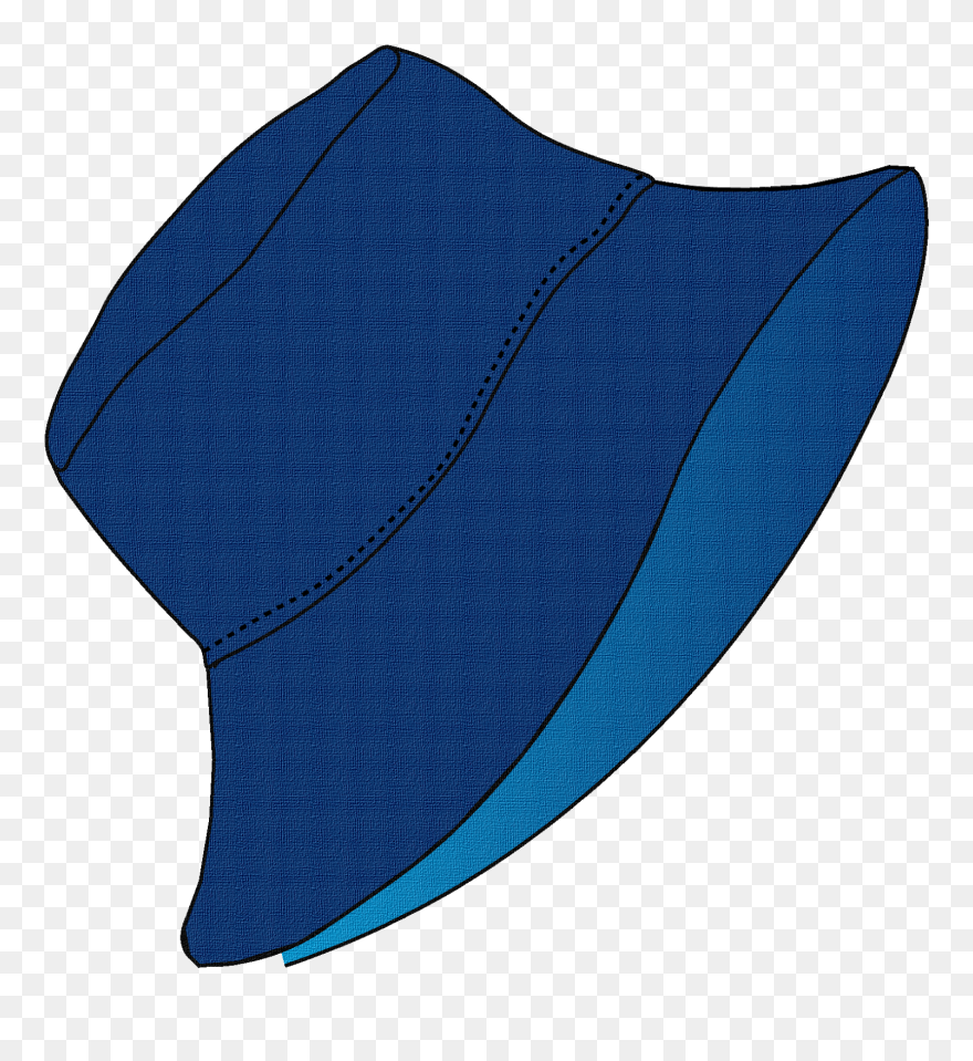 Clipart Blue Hat - Png Download