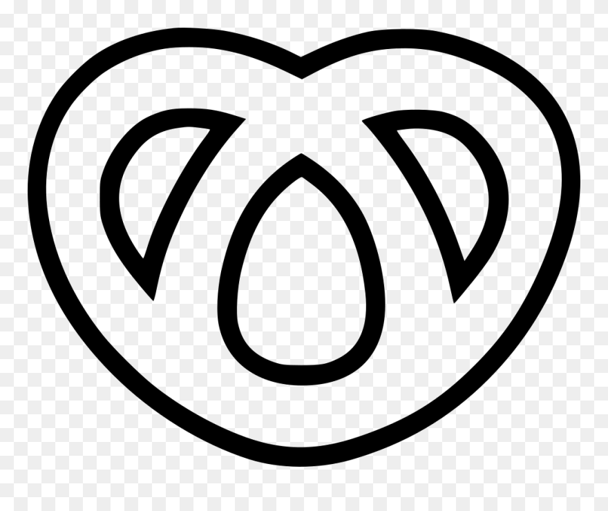 Pretzel - Circle Clipart