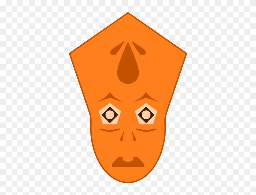 Mystique Mask - Illustration Clipart