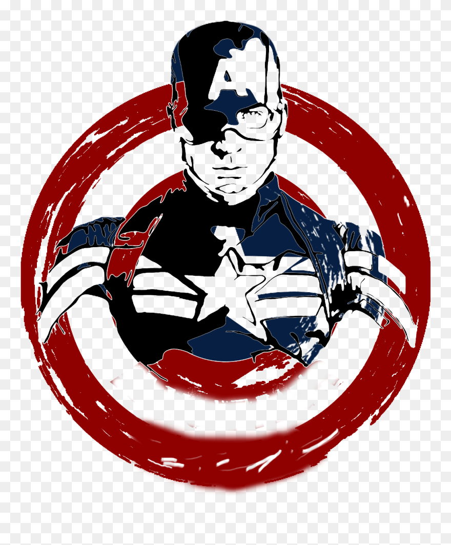 America Barnes Spider Man T Shirt Bucky Iron Captain - Easy Captain America Painting Clipart