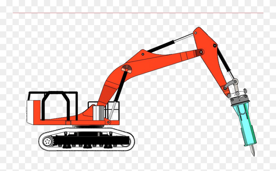 Transparent Trackhoe Clipart - Png Download