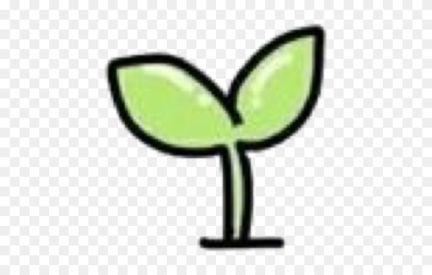#soft #cute #kawaii #green #sprout #pastel #tumblr Clipart