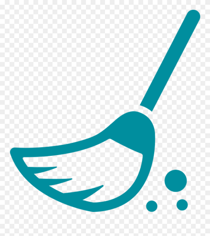 Clean Clipart Broom - Transparent Cleaner Icon Png
