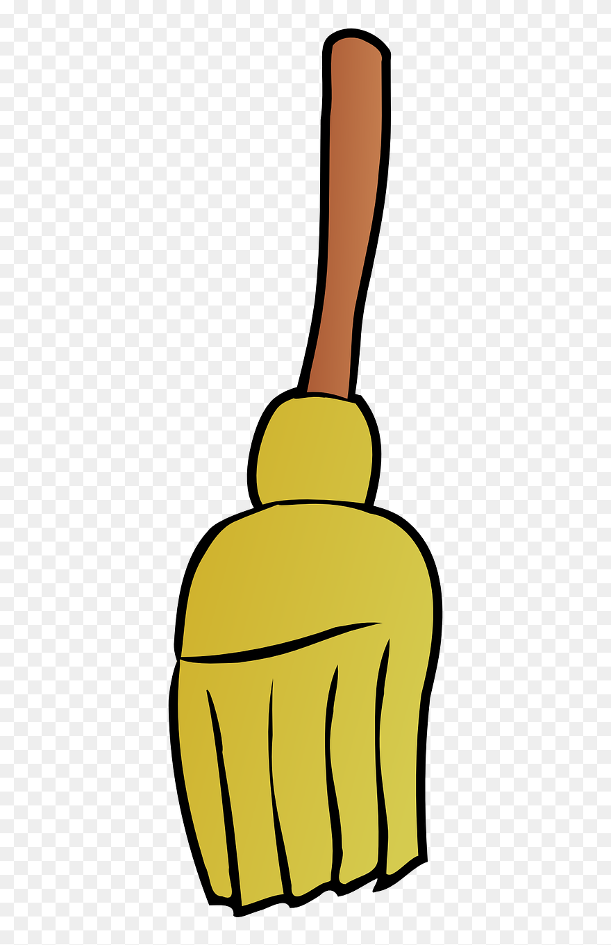 Broom Clean Sweep Free Photo - Snowman Clip Art - Png Download