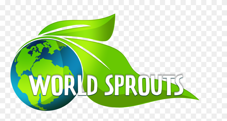 World Sprouts Logo - Graphic Design Clipart