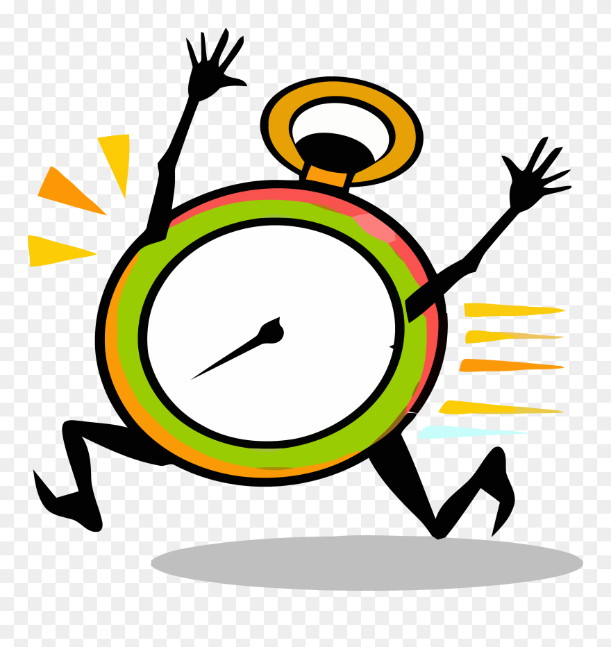 Clock Is Running Clipart - Png Download