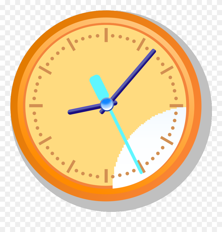 Tell Time Clock Clip Art - Png Download