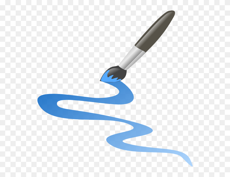 Paint Brush Clip Art - Png Download