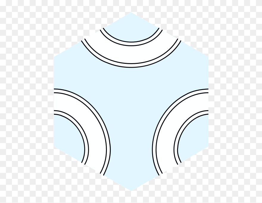 Hexagonal Path / Knot Tile - Sonata 2016 Turbo Fan Assy Clipart