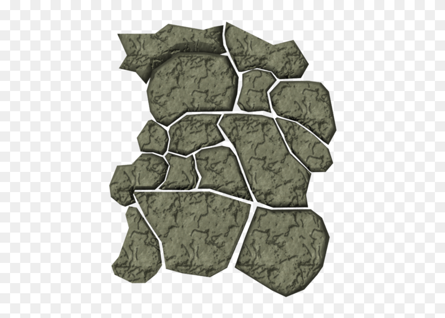 Cobblestone Clipart Many Path - Transparent Cobblestone Path Clipart - Png Download
