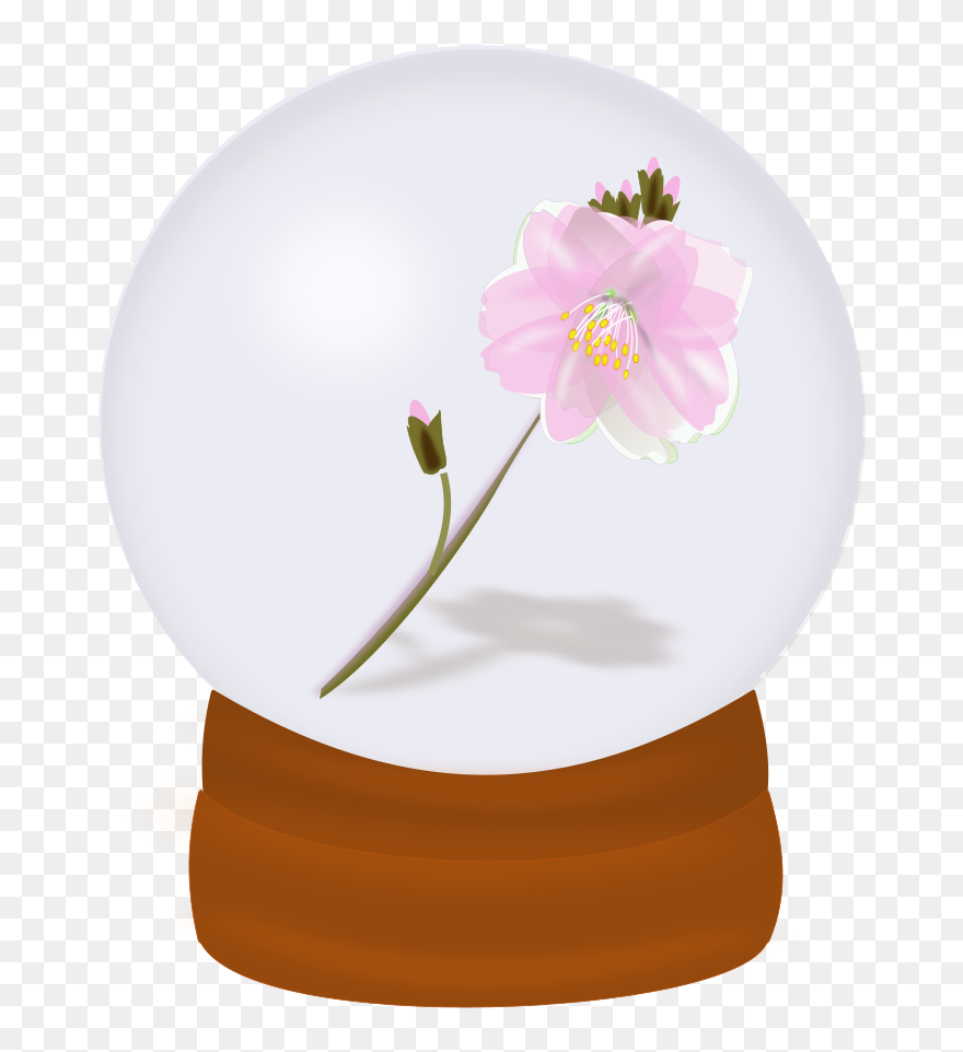 Flower Globe - Clip Art - Png Download