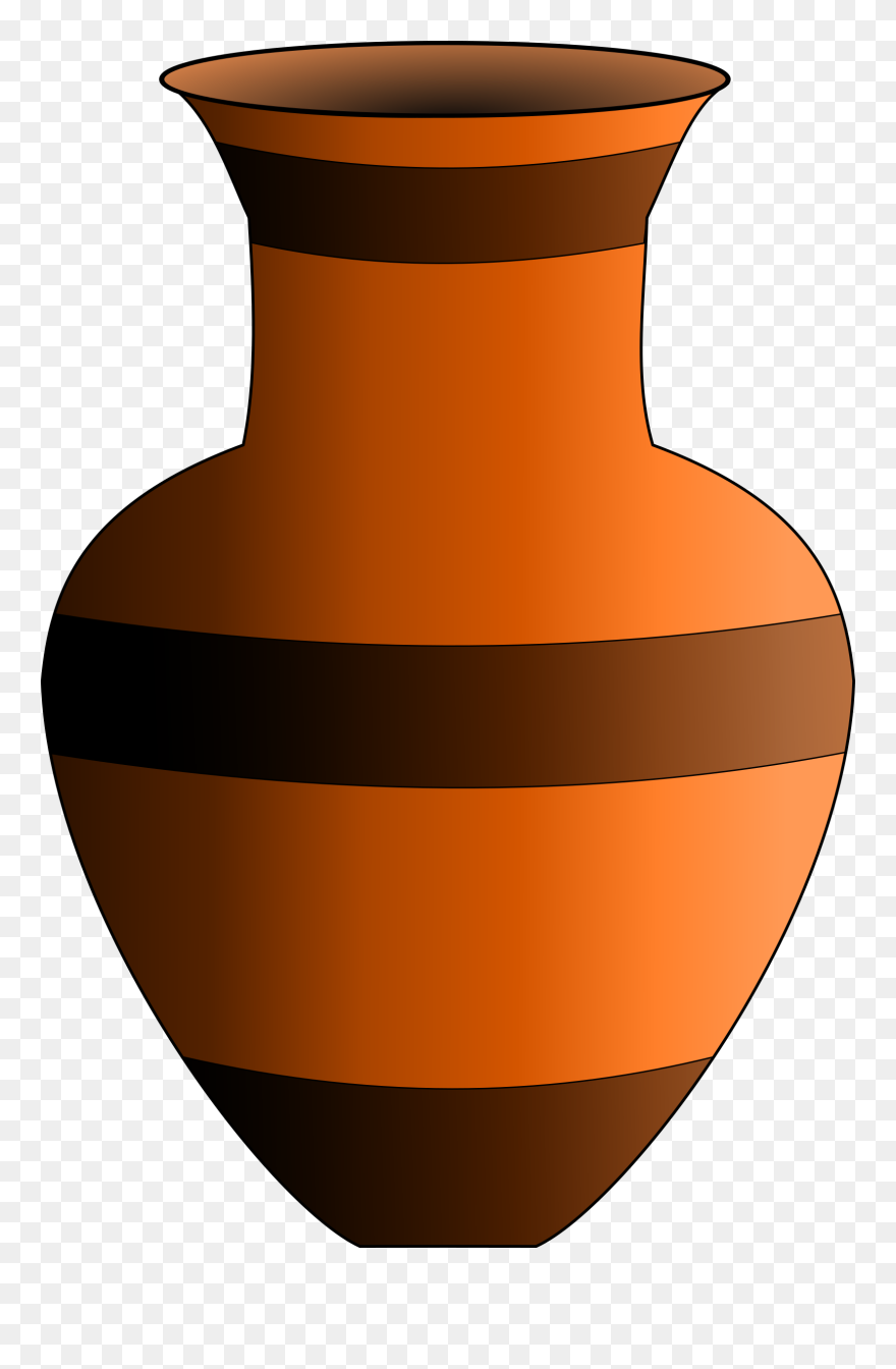 Peony Clipart Vase, Peony Vase Transparent Free For - Vase Clipart - Png Download