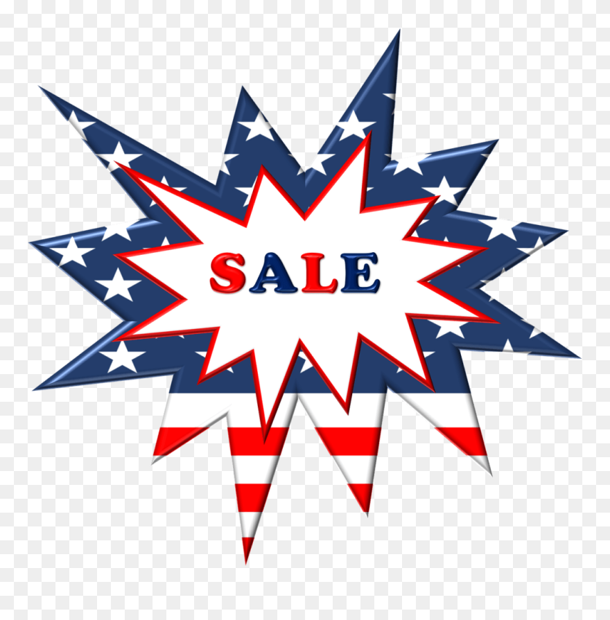 4th Of July Sale Clip Art - Png Download