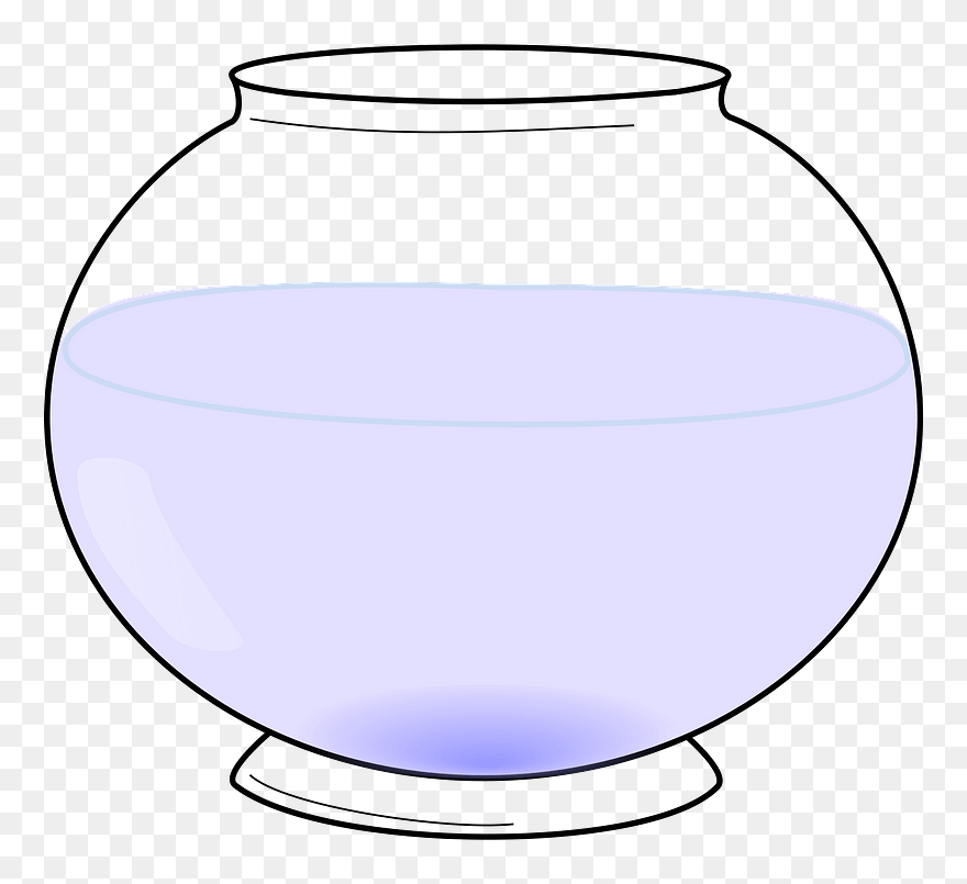 Fishbowl Clipart - Clip Art - Png Download
