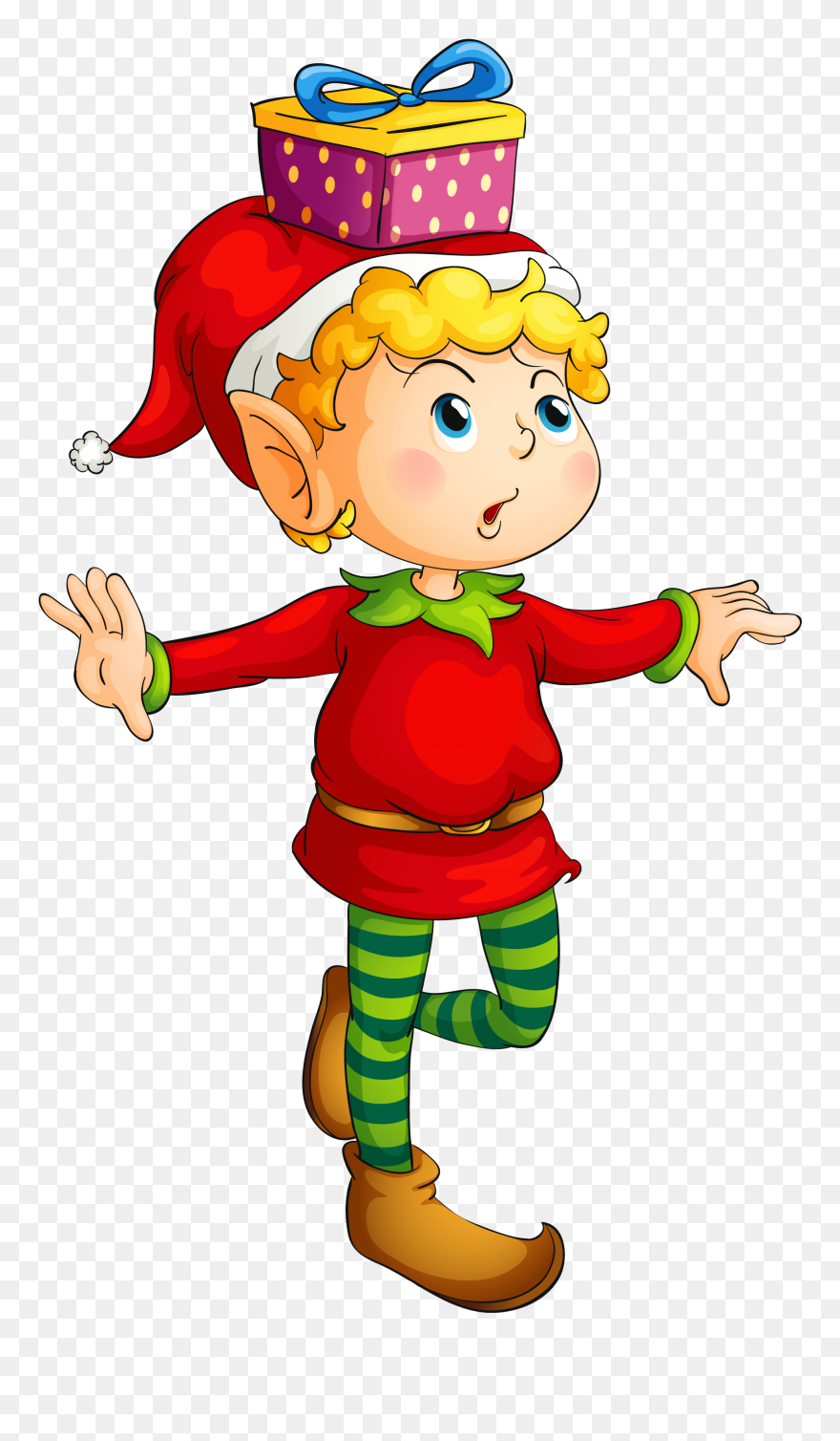 Girly Christmas Png - Transparent Christmas Elves Clipart