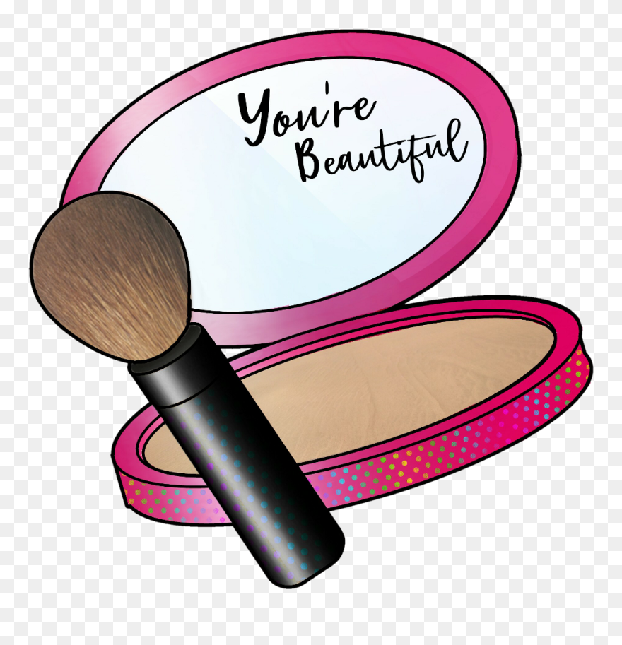Makeup Clipart Girly - Clipart Of Makeup - Png Download