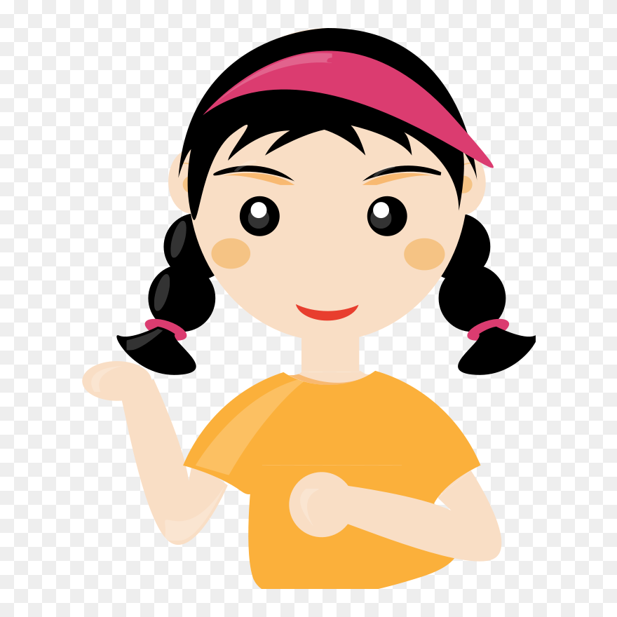 Girl With Book Clipart Public Domain Jpg Library Download - Student Girl Clipart Transparent Background - Png Download