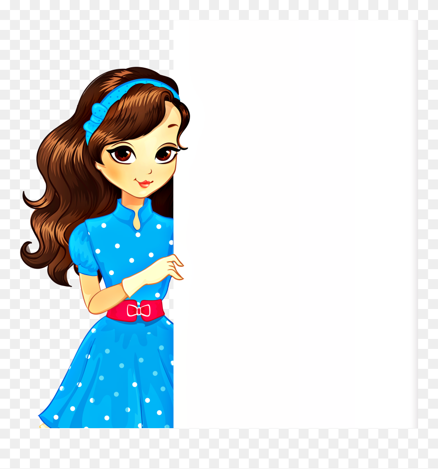 Rag Doll Png Transparent Rag Doll - Teenage Girl Cartoon Transparent Clipart